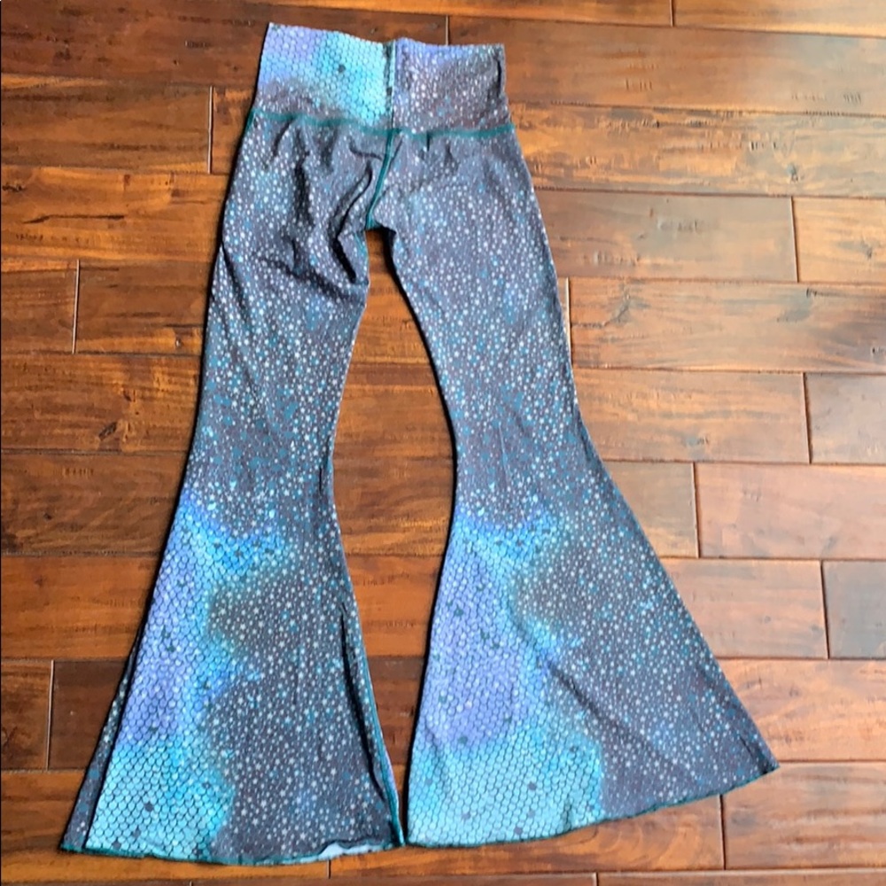 Teeki small legging bell bottom flair mermaid